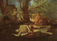 Poussin, Nicolas - Echo and Narcissus